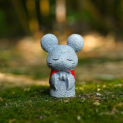 楽天市場】ReemeHi 動物お地蔵さんセット癒し可愛い小型置物祈りお地蔵