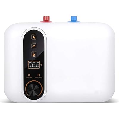 灯し火温水器 110V/1500W 小型灯し火温水器 30℃~65℃自然調整可 灯し火温水暖房器 10L 大収容能力 灯し火給湯器 取り付け分かりやすい 住みか向け 勝手もと・洗面台に当て嵌める その他-花・ガーデン・DIY