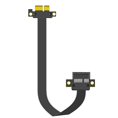 【楽天市場】200mm PCIe 3.0 X1 ライザーケーブル (0度-180度)、PCIe WiFi カード, M.2 PCIe カード