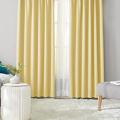 楽天市場】KEYUCA ケユカ カーテン ドレープ イエロー 形状記憶 遮光1