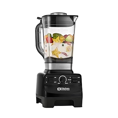 ☆ミキサー ブレンダー 大容量 2L 8枚刃 スピード調整 ブラック 楽天市場】Kitchen in the box ミキサー ブレンダー 大容量 2L 氷も