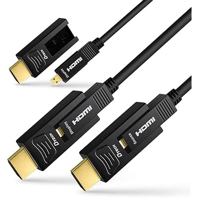 配管工事用 着脱式 グラスファイバーHDMI有線テレビ 10m HDMI 印字機A ＋HDMI 印字機D 4K 60サイクル ハイスピード 18Gbps HDCP2.2 HDR ARC 3D CEC EDID相応う