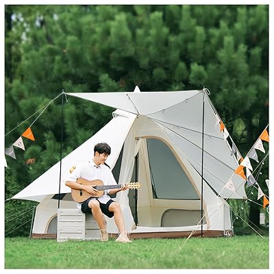 呼びりん円蓋 ポリエステル 2~4人用 3.2m 超軽さ 夏用 メッシュ心積もり 通風好いたらしい 組み立て飾り気の無い 雨合羽殺虫剤 アウトドア 難民キャンプ グランピング相応う 未経験者方角 納める助けになる