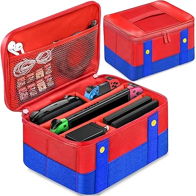 楽天市場】Nintendo Switch/有機ELﾓﾃﾞﾙ/Lite対応 NEW全部収納BOX