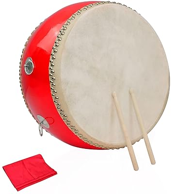 たいこ 太鼓 楽器 練習 本格楽器 牛革張り本格的な響き 盛り上げ太鼓 プロの音楽演奏や伝統的な民俗活動に使用 楽器 サイズ 14インチ/52cm&hellip;｜グリーンフィールドジャパン