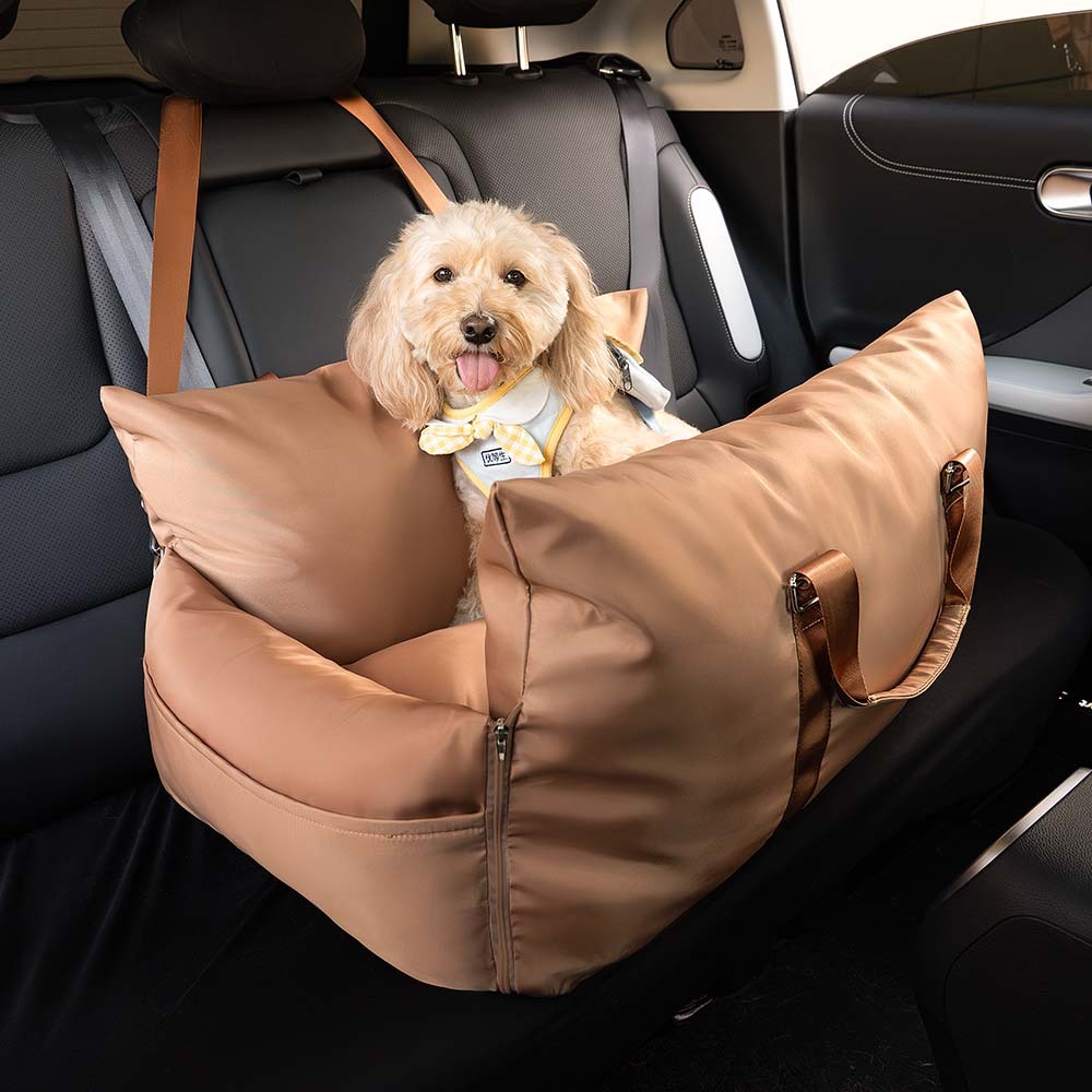冬用雨合羽御前上等犬用カーシートペットベッド好いたらしいな犬ころ用ベッドソフトトラベルペットカーシ