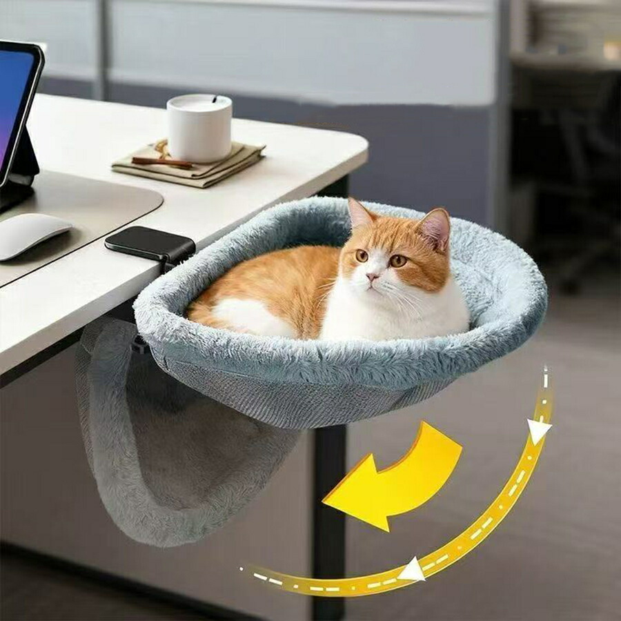 猫用勉強机臥榻 一鳴らす折りたたみ式 サンケンデザイン 省間隔文字 半巡回 猫用一巻の終わり