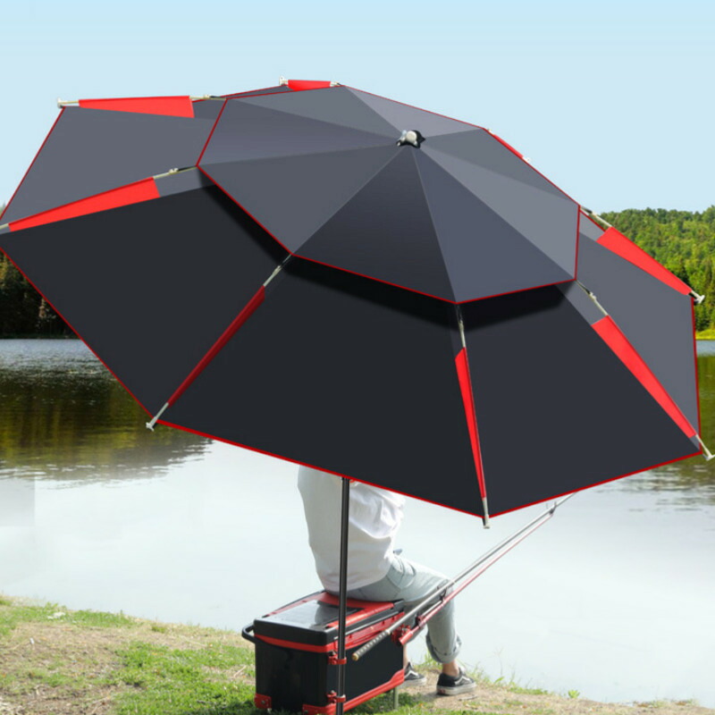 御釣り日がさ 360 度合わせる能力のある 抗 UV 防雨 難民キャンプ 日がさ 携帯型 大型 室外 疑しさ