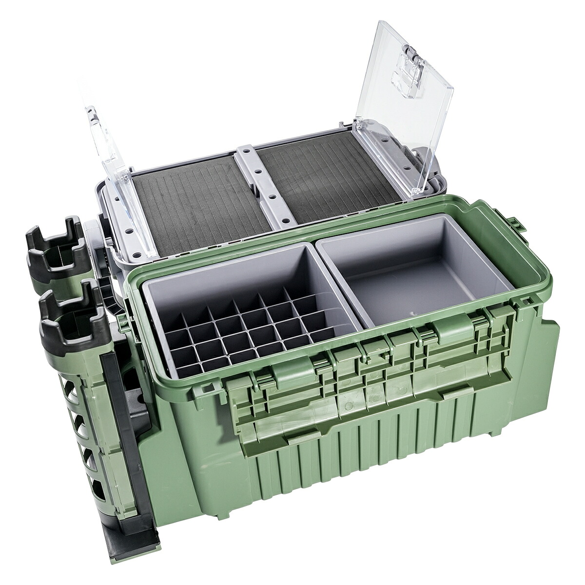 釣り道具用の大型プラスチックボックス,多機能スタンド,ロッドホルダー,カップホルダー,高｜グリーンフィールドジャパン