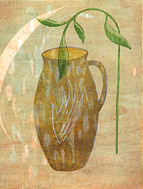 版画/木版画 木村繁之 夜の呼び名―10 現代アート 抽象 送料無料