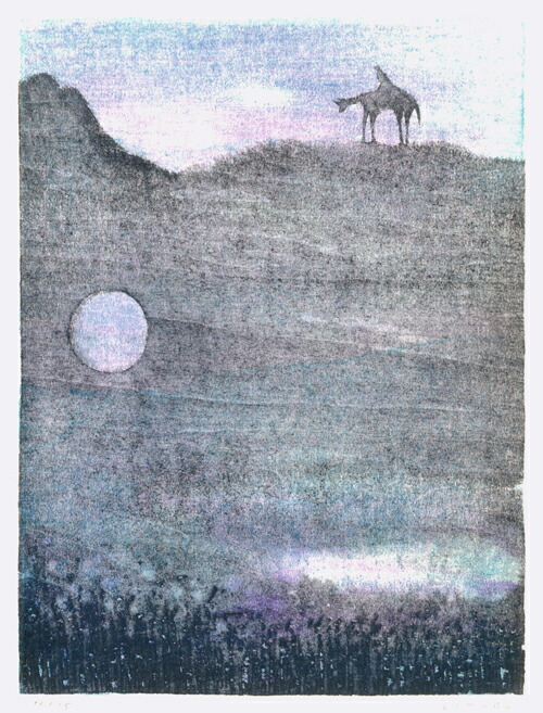 楽天市場】版画/木口木版画 林孝彦 カムイユカラ(10) 現代アート 抽象