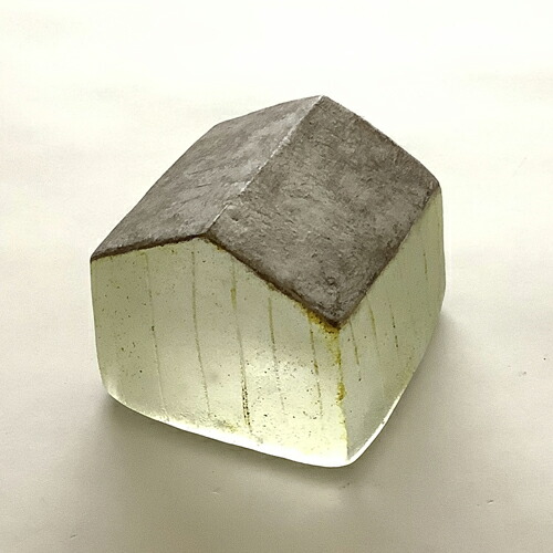 楽天市場】オブジェ/ｷｬｽﾄｶﾞﾗｽ 扇田克也 OGFA-21 HOUSE 現代アート 抽象