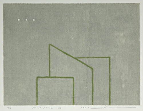 版画/ｸﾛｽｸﾞﾗﾌ 黒木周 Partition-26 絵画　現代アート 抽象 送料無料 32,175円