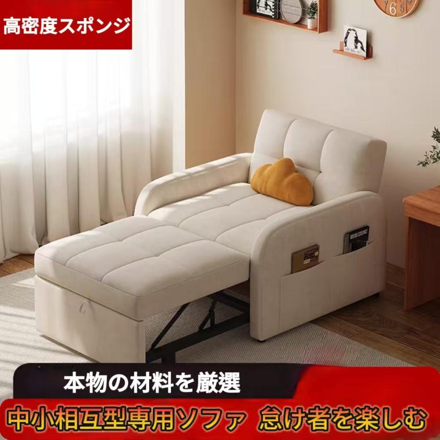 リビング用寝いす臥榻で、シングルは抽き出し式で取り外して洗い濯ぎ能力のある、折りたたみ式の多役立つことで小っちゃい住みか向けの両用ダブル寝いす、ラ