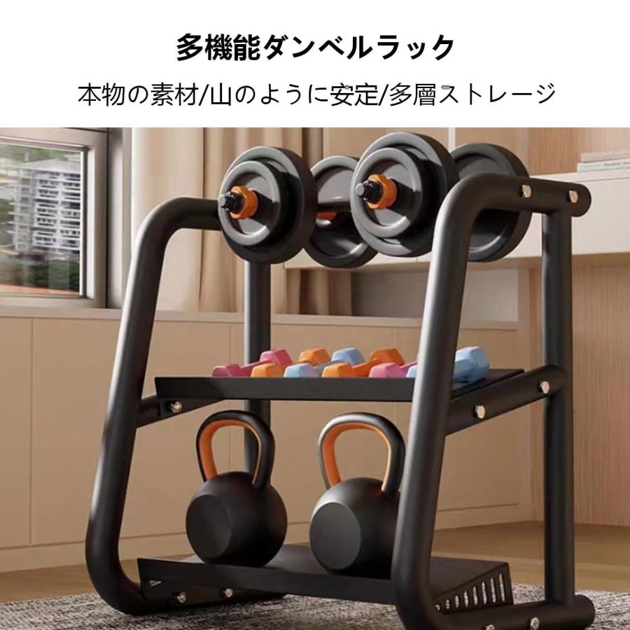 唖鈴仕合わせ 唖鈴用通い路貨物自動車 ダンベルラッ 照明ランプ 老人ホーム体育館用唖鈴仕合わせ 3層ダンベルラックスタンド 鋼材 各種収