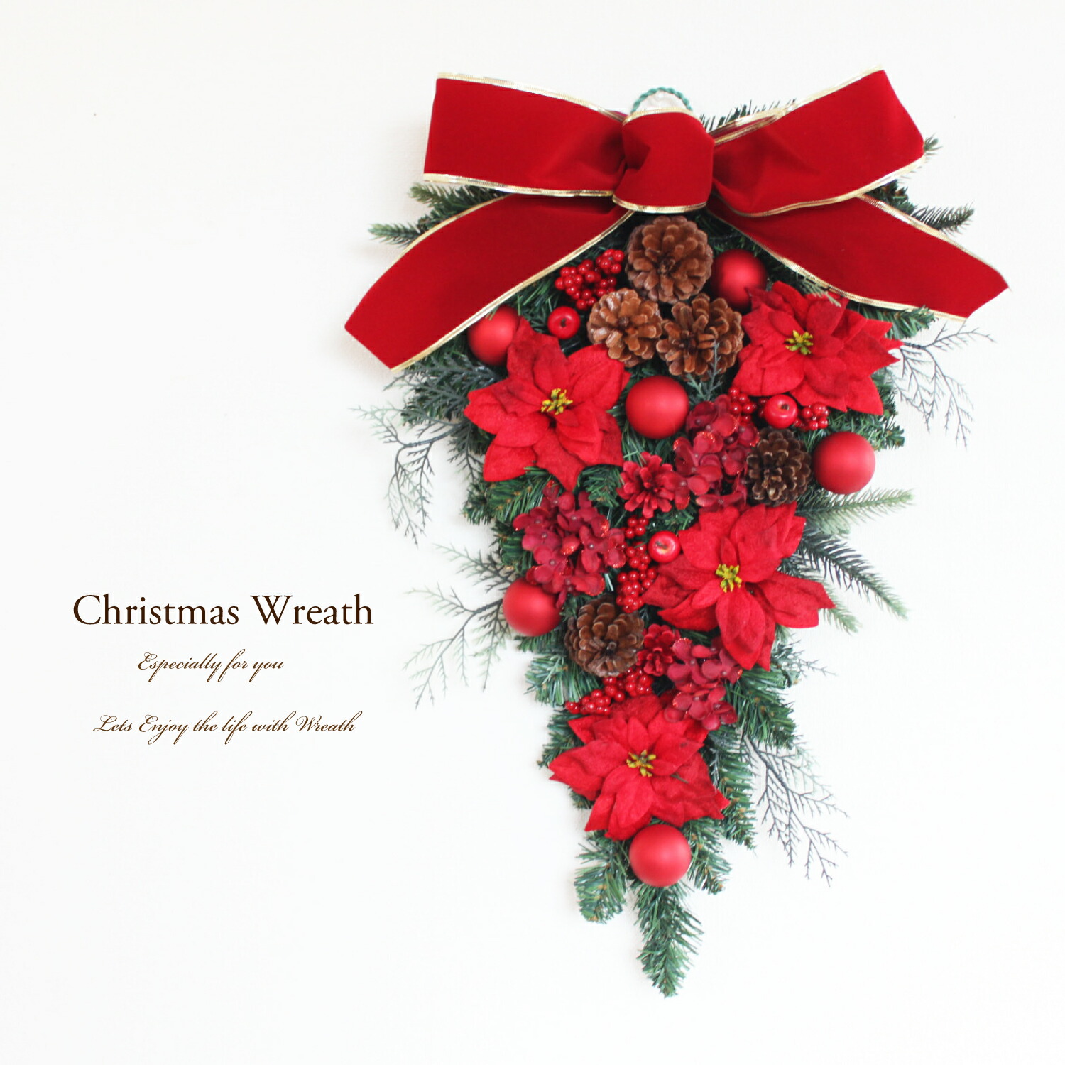 楽天市場】セール♪クリスマスリース 特大サイズ ビックサイズ 大きな