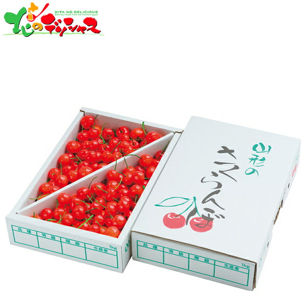 ★山形県産 さくらんぼ (1kg)<BR><BR>2025 夏ギフト お中元 暑中見舞い 残暑見舞い ギフト 贈り物 贈答 お祝い お礼 お返し 内祝い プレゼント サクランボ 佐藤錦 紅秀峰 果物 フルーツ セット 詰め合わせ お取り寄せ