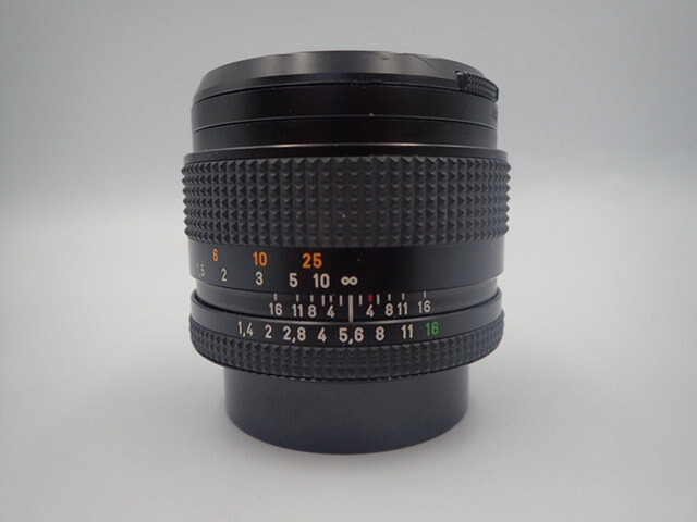 【中古品】コンタックス RTSプラナー 50mm/F1.4 MM(J)