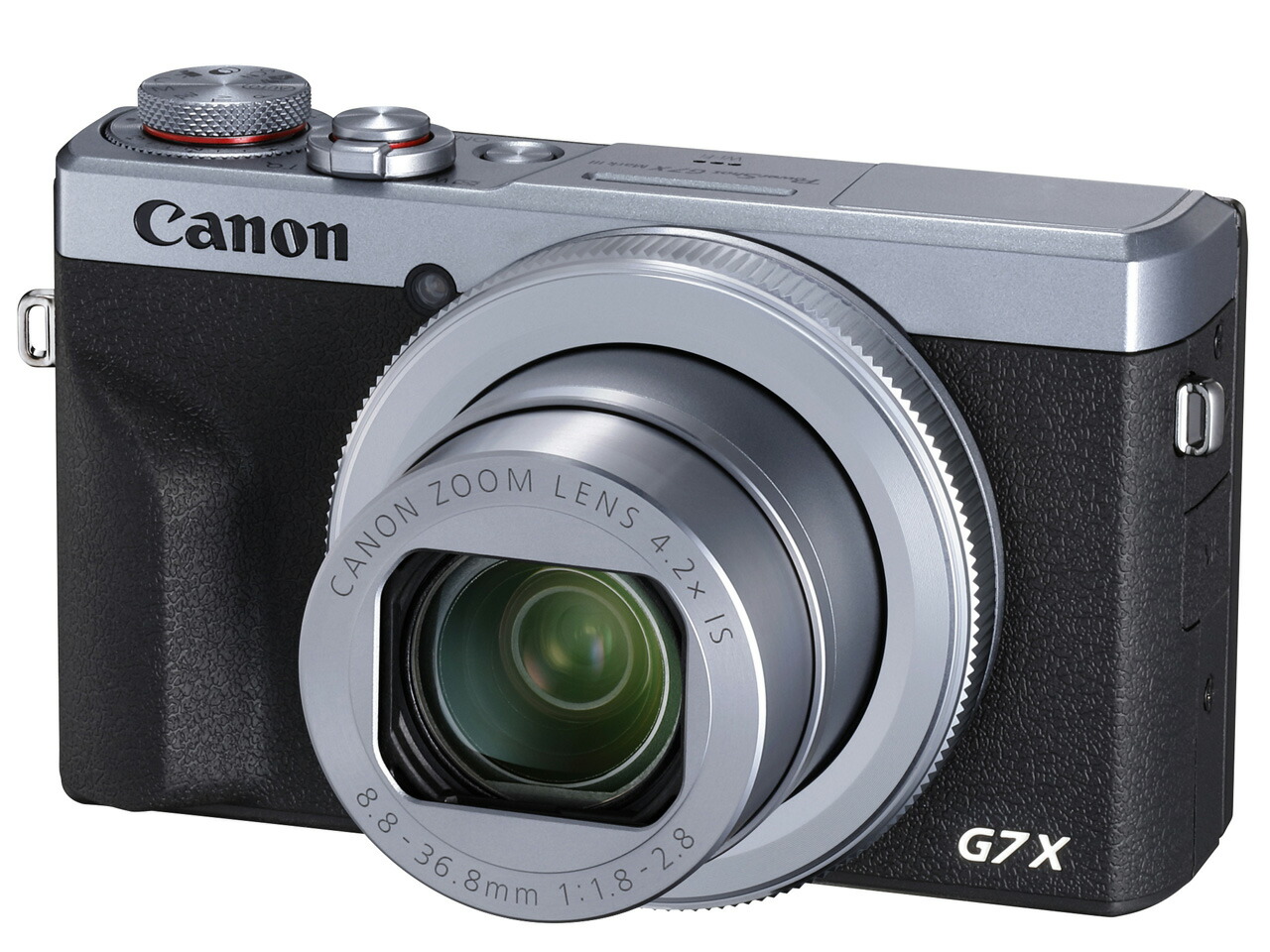 新品 Canon PowerShot G7 X Mark III [しろがね色] キヤノン
