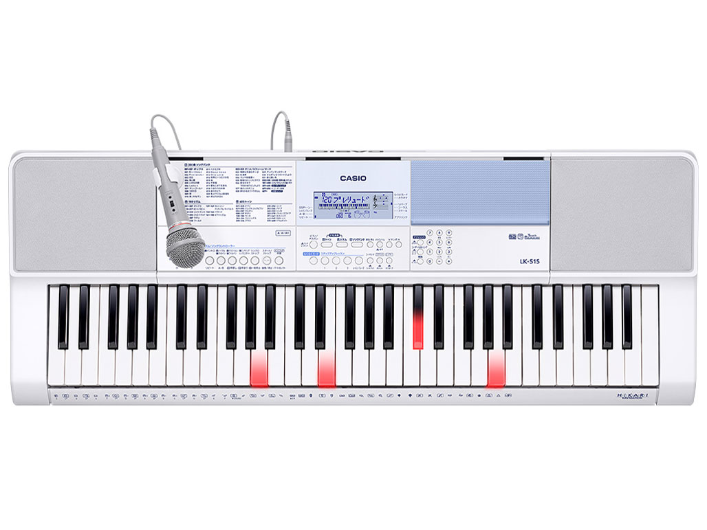 SALE／98%OFF】 展示品 CASIO Casiotone 光ナビゲーションキーボード LK-515 カシオ fucoa.cl