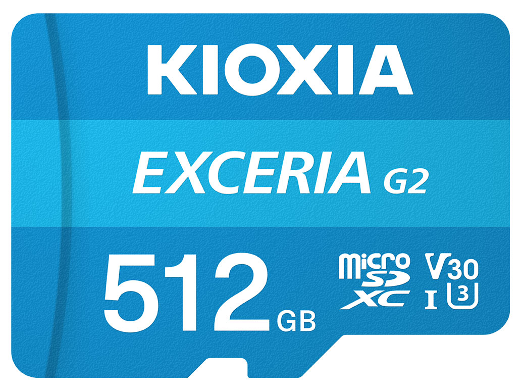新品 KIOXIA EXCERIA G2 KMU-B512G [512GB 点火装置青碧] microSD キオクシア