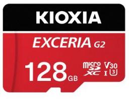 新品 KIOXIA EXCERIA G2 KMU-B128GR [128GB 赤いこと] microSD キオクシア