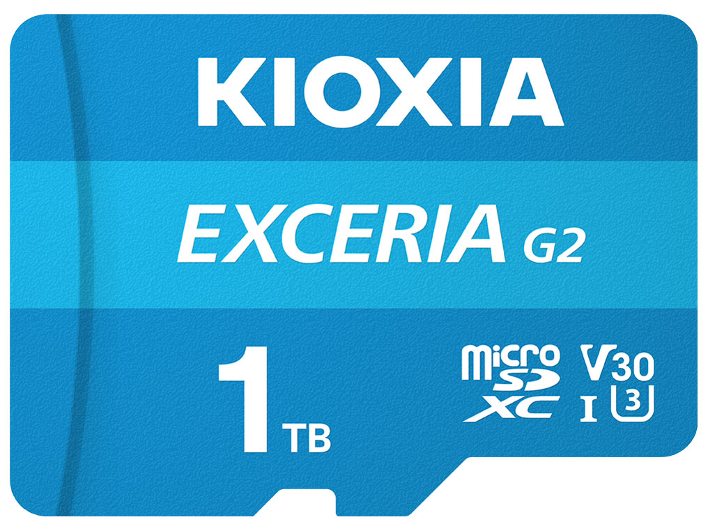 新品 KIOXIA EXCERIA G2 KMU-B001T [1結核症 点火装置青碧] microSD キオクシア