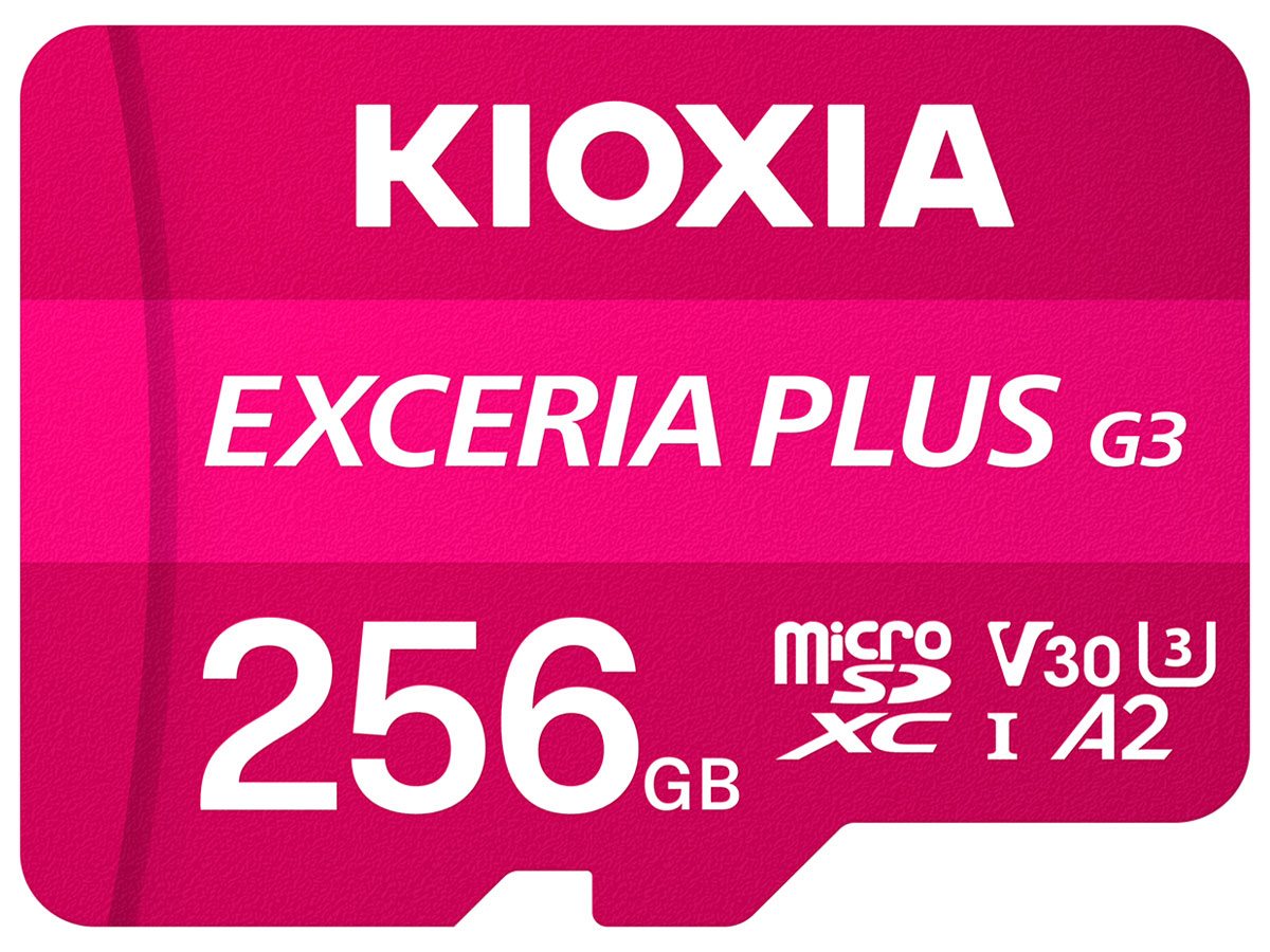 新品 KIOXIA EXCERIA PLUS G3 KMUH-C256G [256GB]  microSD歌留多 キオクシア