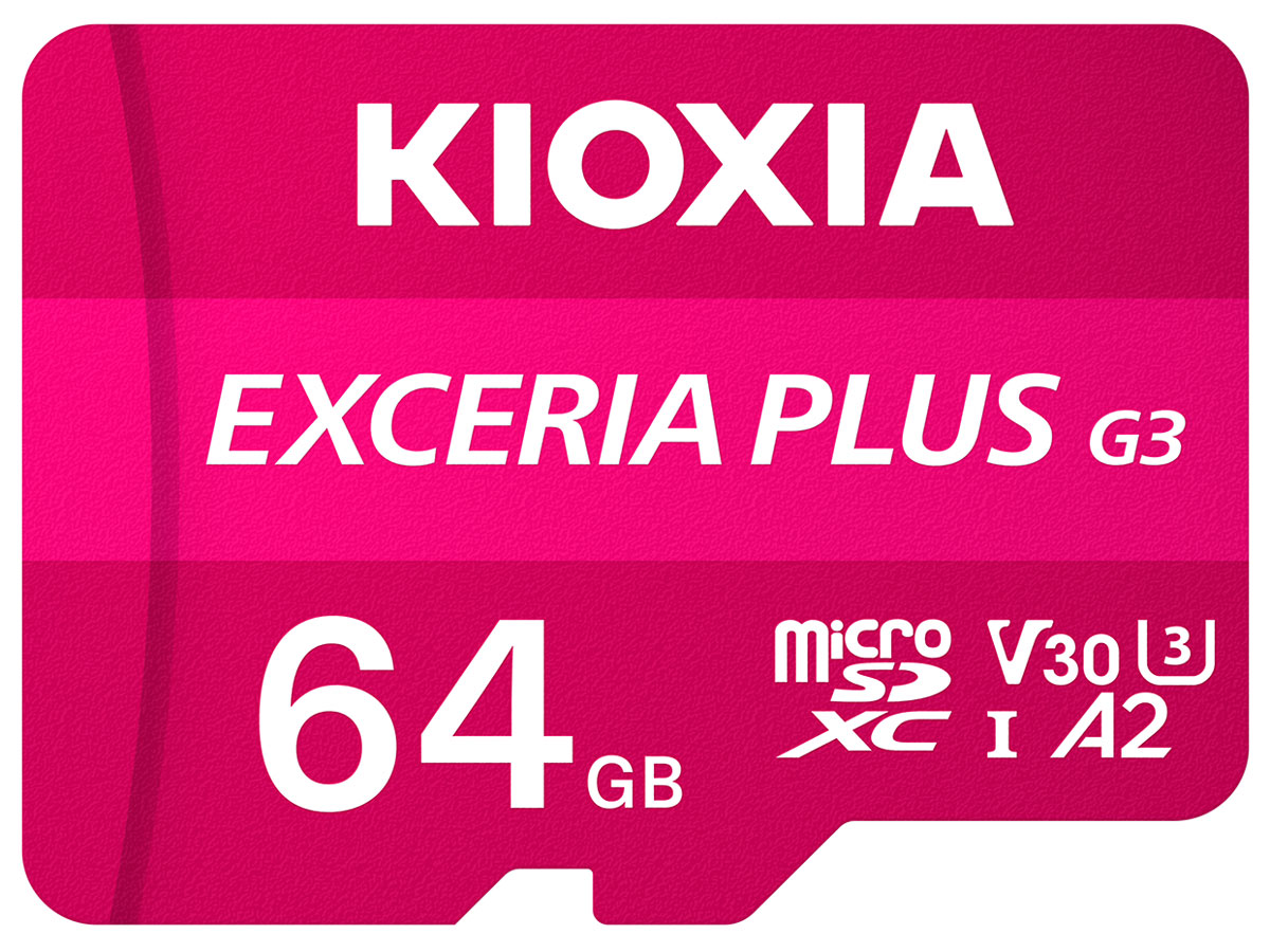 新品 KIOXIA EXCERIA PLUS G3 KMUH-C064G [64GB] microSDカード キオクシア｜G-Mach 店