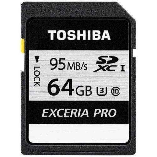 新品 TOSHIBA EXCERIA PRO SD-KU064G [64GB] SD歌留多  東芝