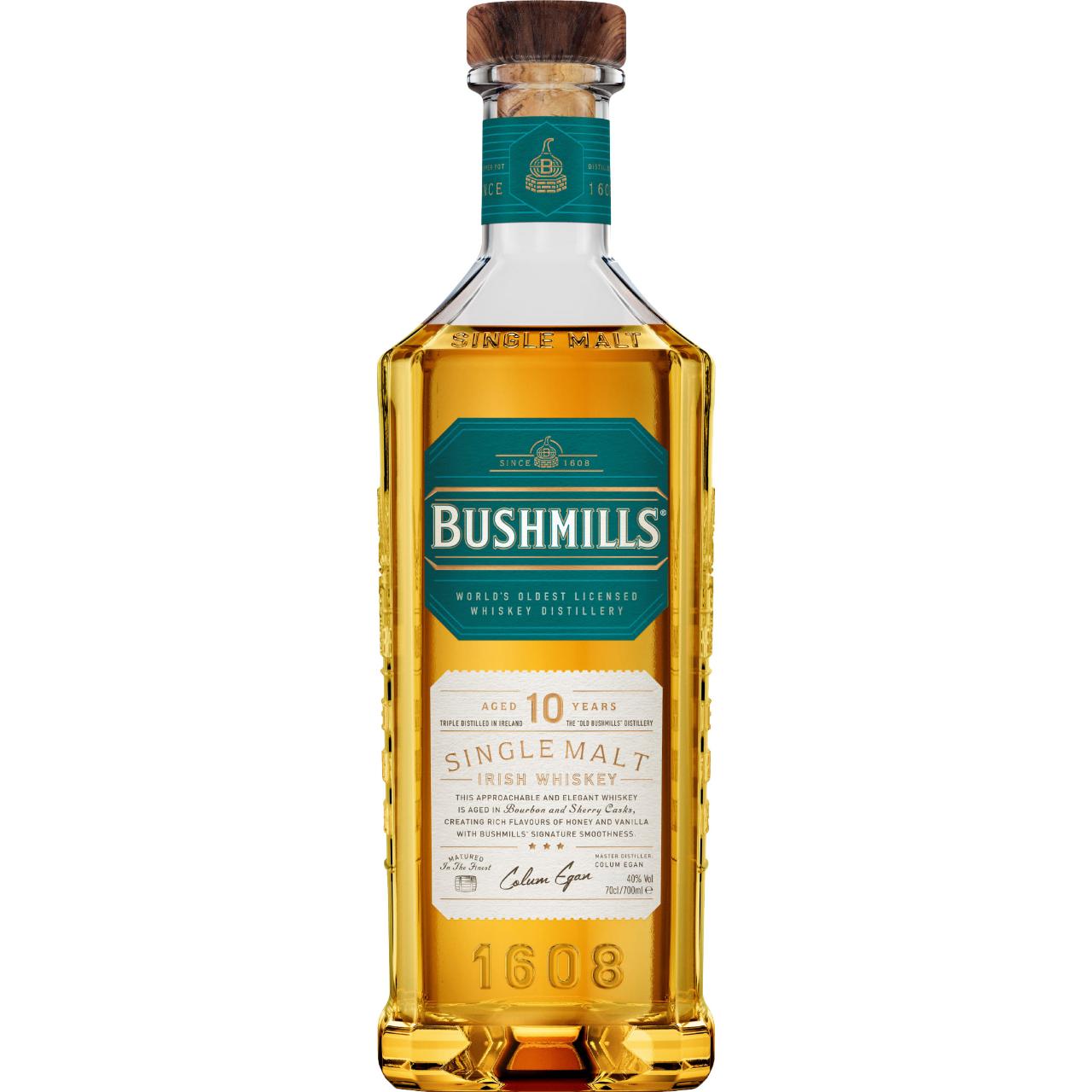 ブッシュミルズ シングルモルト 10年 700ml