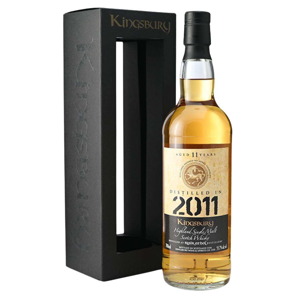 キングスバリー社 カスクストレングス GOLD ブレア アソール 2011 11年 15,466円
