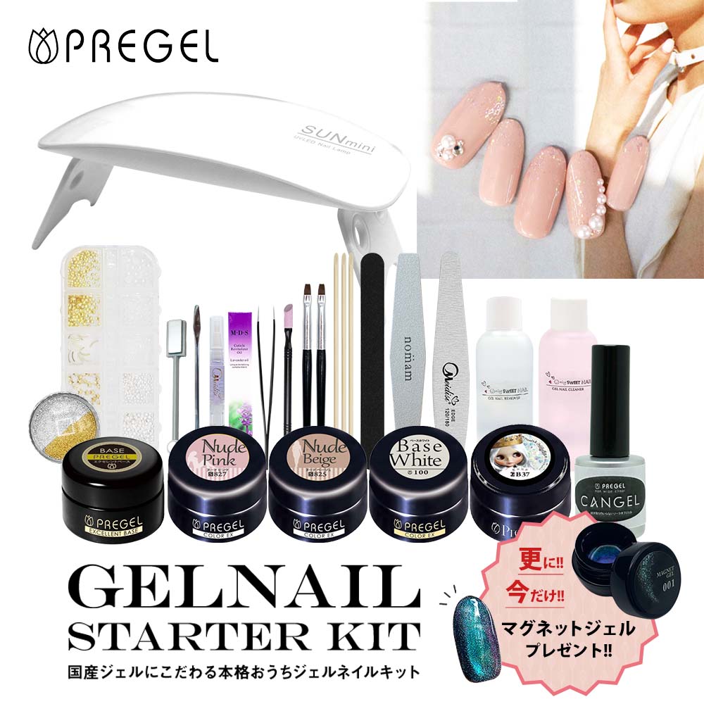 楽天市場】PREGEL プリジェル カラーEx ジェルネイル カラージェル 3g 