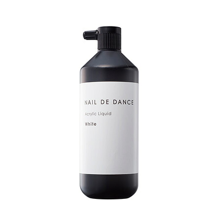 Nail de Dance ネイルデダンス アクリルリキッド 白いこと 800ml 【ネコポス不可】