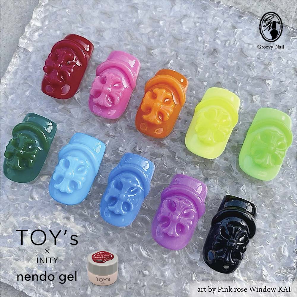 楽天市場】TOY's × INITY ネンドジェル nendo gel 10色セット 8g