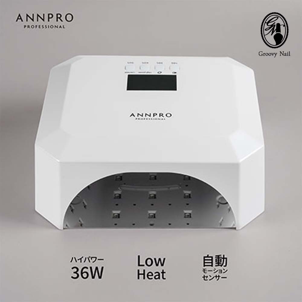 ANNPRO アン労働者階級 ネイルライト ジェルネイル UV/LED点火装置 36W ローヒートモード積み上げる【ネコポス不可】