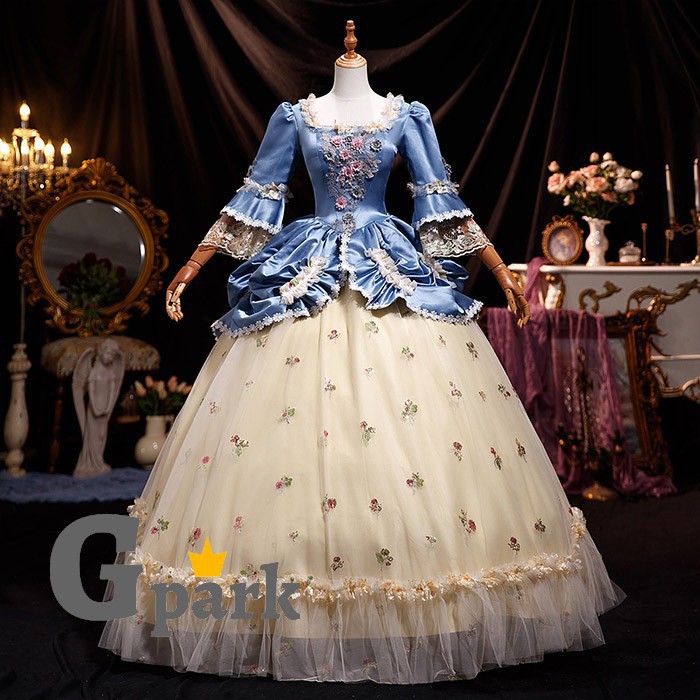 貴族 ドレス 油絵風 お姫様 衣装 カラードレス ロング 宮廷 王族服 お嬢様 舞台衣装 復古 ジュリエット ヨーロッパ ステージ衣装 オペラ声楽 撮影 西洋ドレス レディース ロングドレス 貴族ドレス 中世 貴婦人 ワンピース 演出服 演劇 ハロウィン 女性 ba120n1n1m7