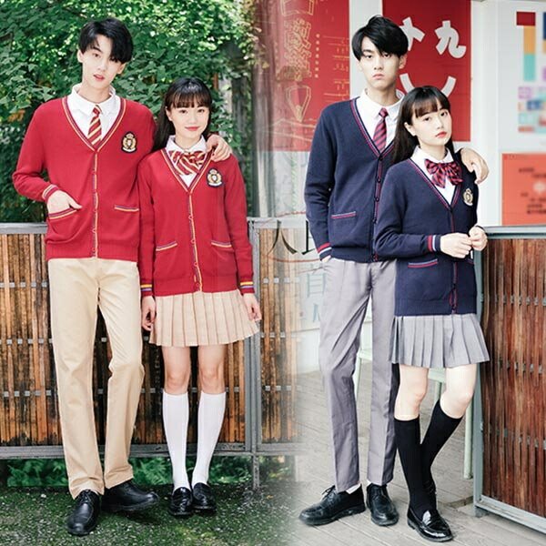 大学生服 ズボン スコート ジレー 上下書き割り キッズ 冬服 お嬢さん お坊っちゃん お嬢さん お坊っちゃん ちびっ子服 学院服 学院スポーツジャケット フォーマル 卒式 入園式 受験 初等学校 中学生 通園 通学 卒園式 告げ知らせる会 厚地の外套 100 110 120 130 140 150 160 170 180