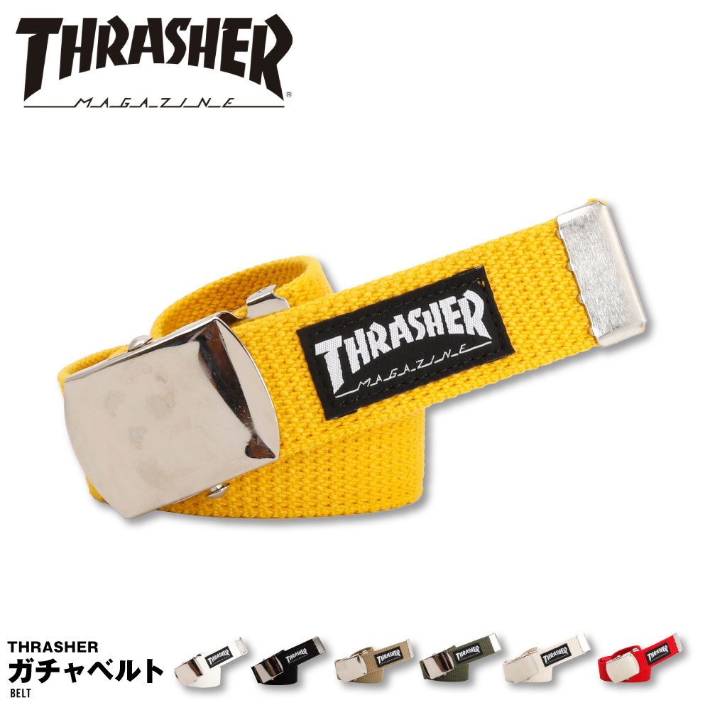 楽天市場】Thrasher スラッシャー ガチャベルト ベルト GIベルト