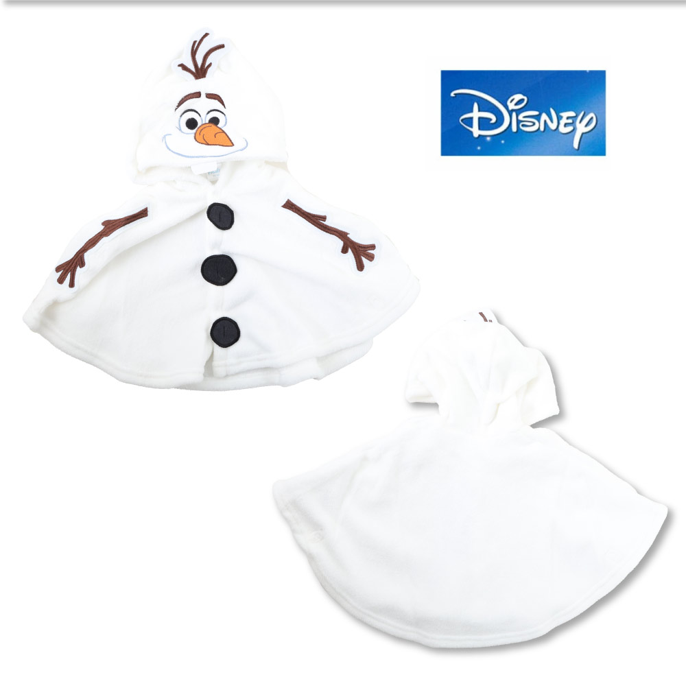 ディズニー コスプレ もこもこフリース イベント オラフ キッズ クリスマス ケープ デイジー ドナルド ハロウィン プー ベビー ミッキー ミニー お1人様1点限り もこもこフリース