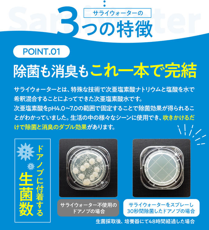 消臭除菌力は80倍