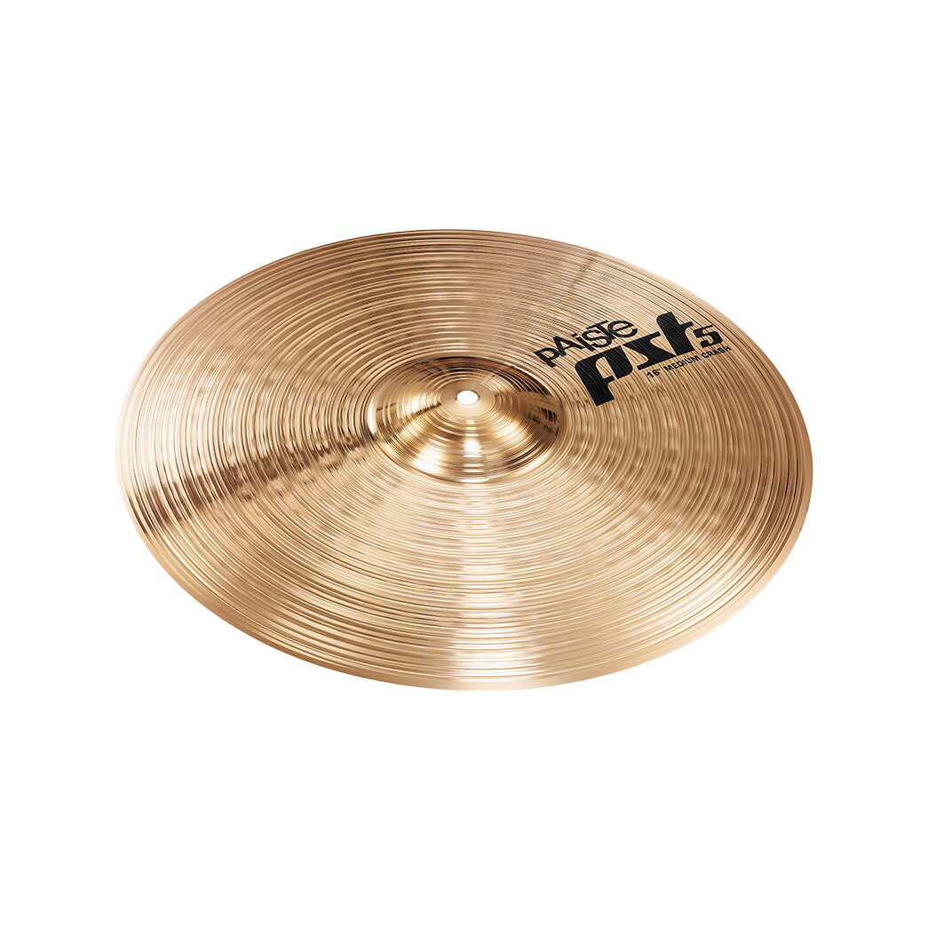 パイステ ミディアムクラッシュシンバル Paiste Cymbals PST 5 Medium Crash 16インチ