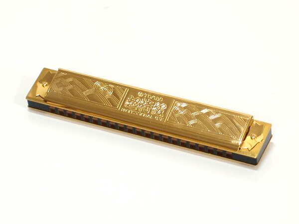 TOMBO No.1921 Gm 超特級 トレモロ マイナー 21穴複音ハーモニカ Gm調