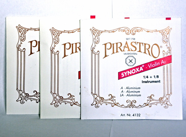 PIRASTRO SYNOXA バイオリン弦セット ADGセット(A4132,D4133,G4134) 1/4+1/8用 ピラストロ シノクサ|G-Store