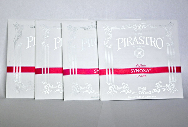 PIRASTRO SYNOXA ビオラ弦 ADGC ４本セット 楽天市場】PIRASTRO SYNOXA バイオリン弦セット EADGセット（E3104