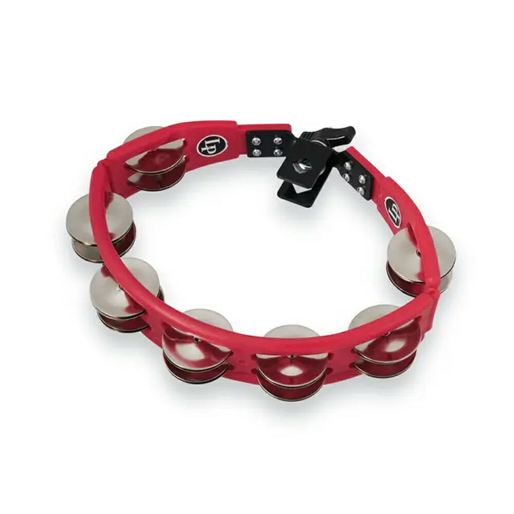 LP エルピー タンバリン LP161 LP Cyclops Tambourine LP Cyclops Mountable Tambourine Red