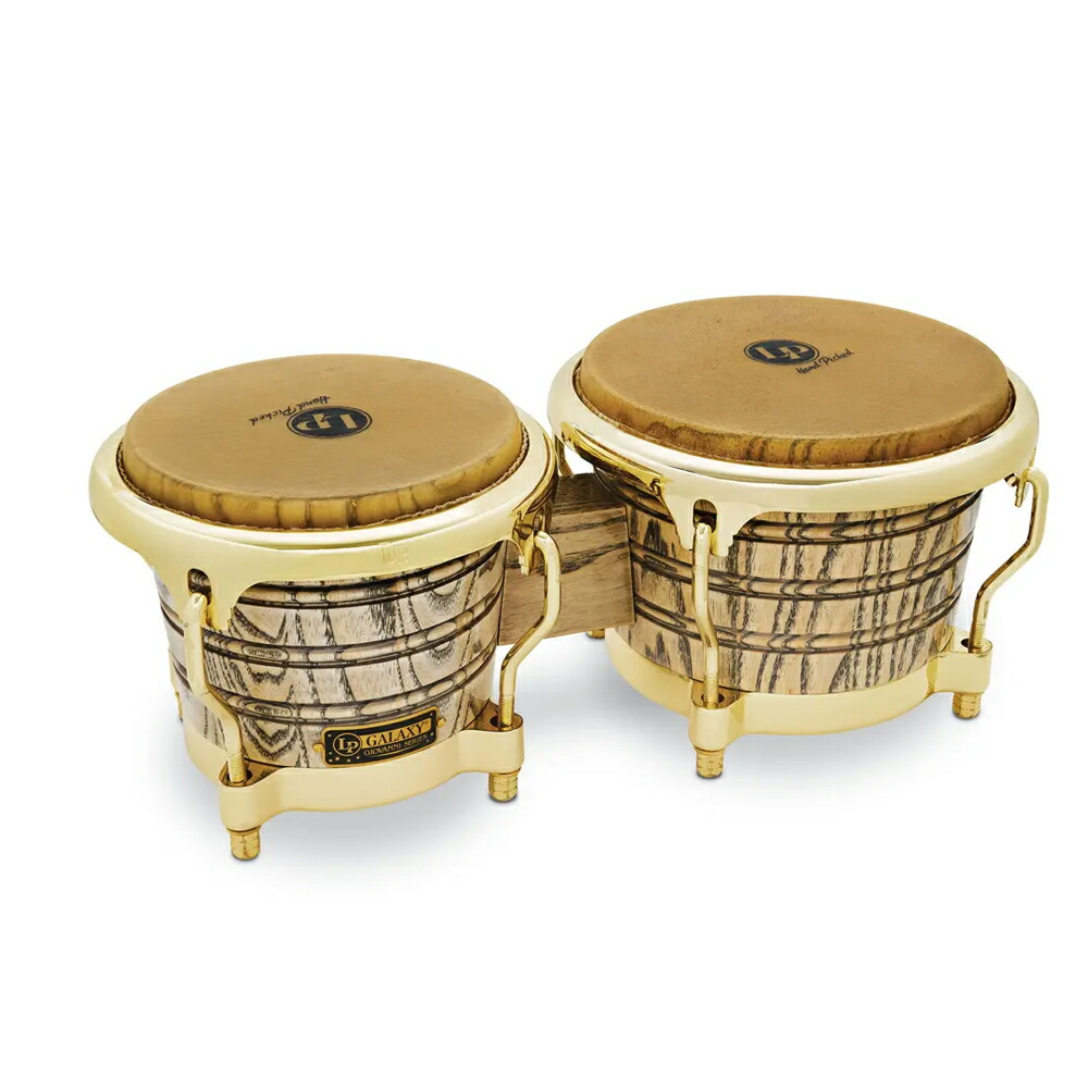 【10日までポイントUP】LP エルピー ボンゴ LP793X LP GalaxyR Giovanni Series? Wood Bongos Gold Tone Hardware