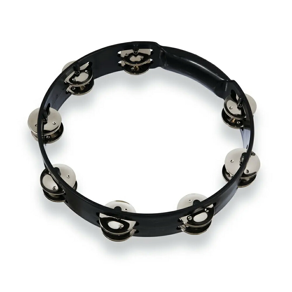 LP エルピー タンバリン LPA190 LP Aspire Plastic Tambourines LP Aspire Tambourine 10inch Black