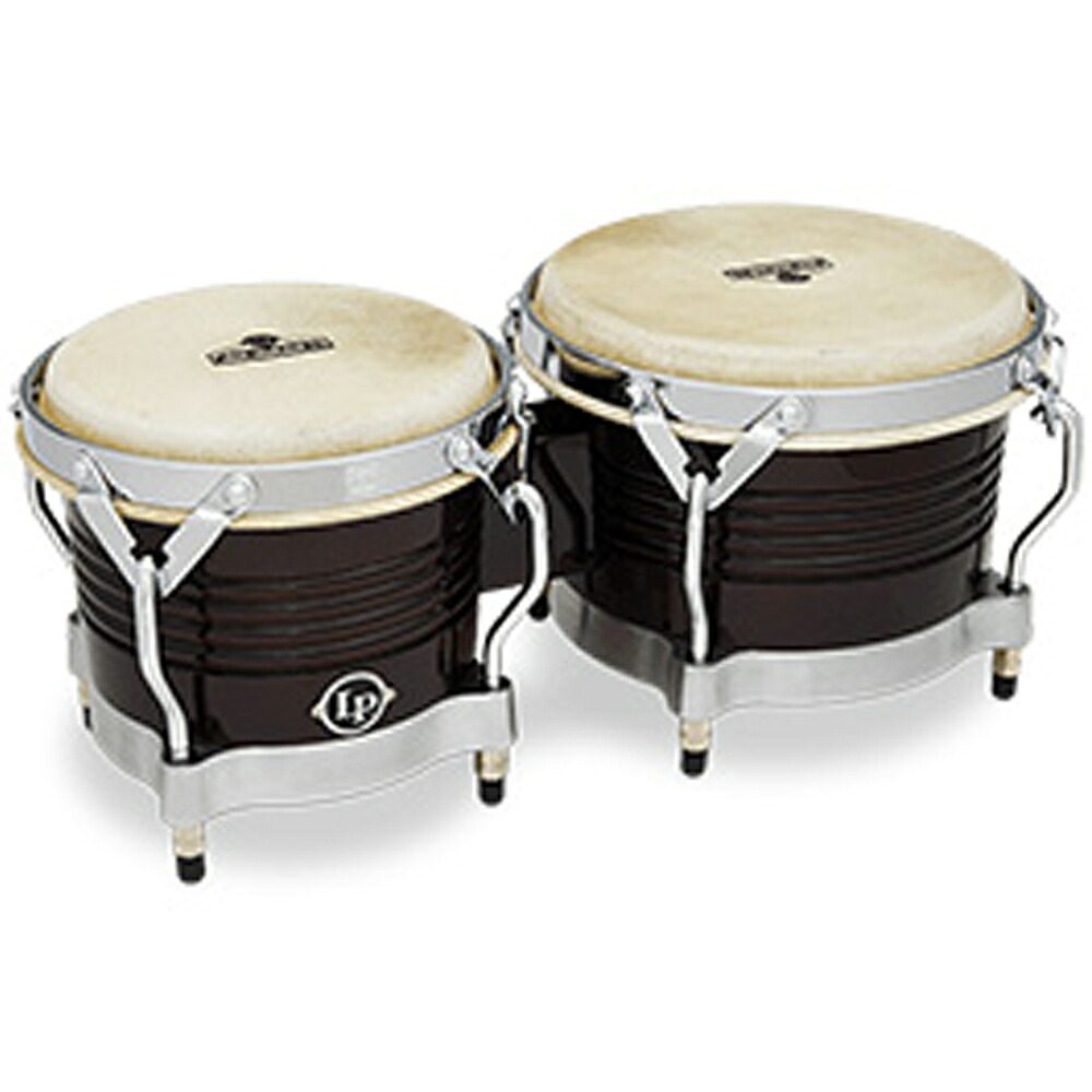 【10日までポイントUP】LP エルピー ボンゴ M201-BKWC LP Matador Wood Bongos Chrome