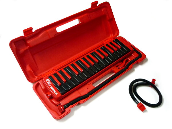 【10日までポイントUP】【純正ホース付】HOHNER 鍵盤ハーモニカ メロディカ FireMelodica レッド ファイヤーメロディカ 32鍵盤 ホーナー